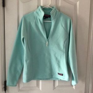 Vineyard Vines Fleece in Light Aqua